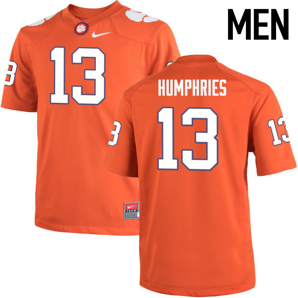 Men Clemson Tigers #13 Adam Humphries College Football Jerseys-Orange